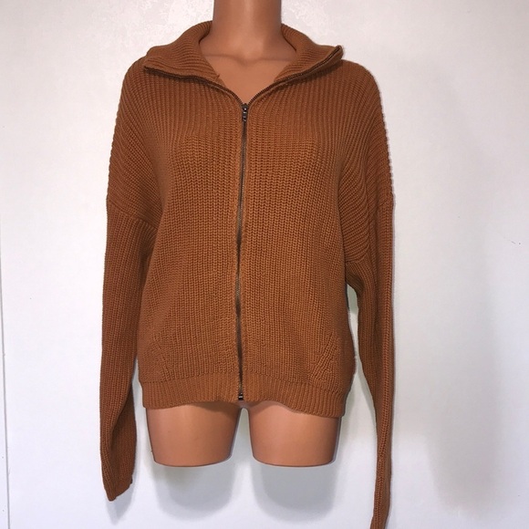 Sage The Label Sophie Sweater Zip Up Size Small - Picture 2 of 6